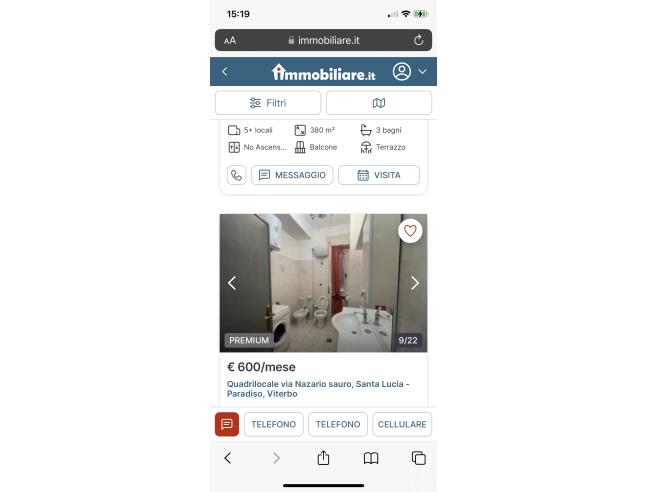 Anteprima foto 7 - Appartamento in Vendita a Viterbo (Viterbo)