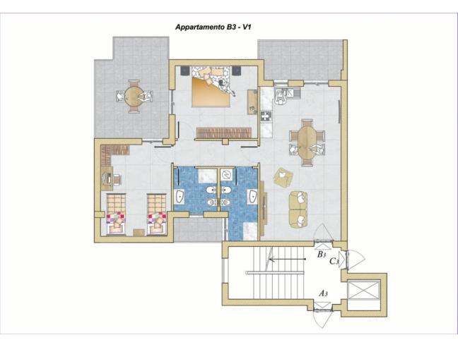 Anteprima foto 7 - Appartamento nuova costruzione a Vairano Patenora - Vairano Scalo