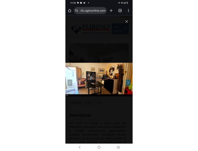 Anteprima foto 3 - Attico in Affitto a Bari - Picone