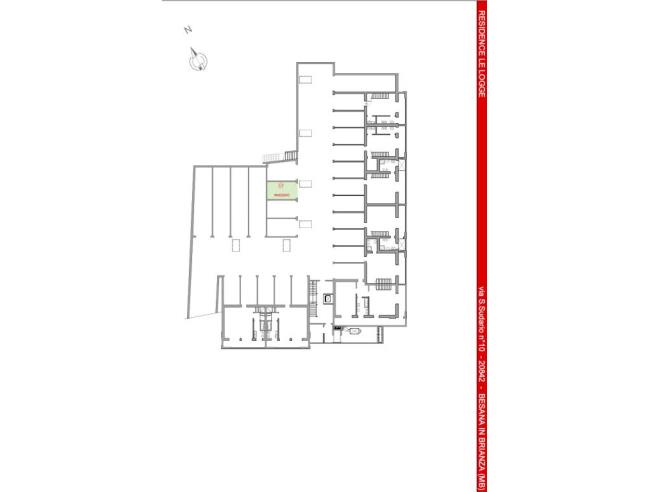 Anteprima foto 8 - Attico in Vendita a Besana in Brianza - Villa Raverio