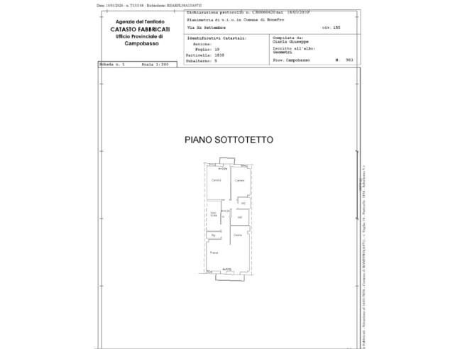 Anteprima foto 8 - Attico in Vendita a Bonefro (Campobasso)