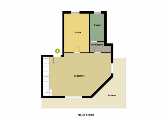 Anteprima foto 7 - Attico in Vendita a Busto Arsizio (Varese)