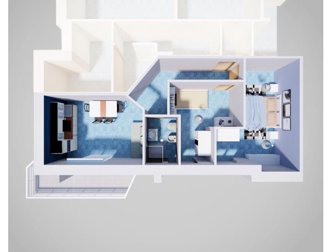 Anteprima foto 4 - Attico in Vendita a Follonica (Grosseto)