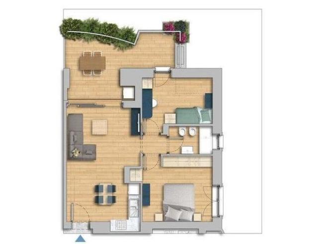 Anteprima foto 3 - Attico in Vendita a Roma - Settebagni