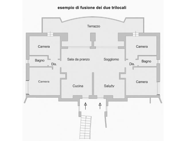 Anteprima foto 4 - Attico in Vendita a Roma - Settebagni