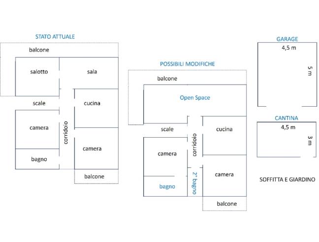 Anteprima foto 6 - Attico in Vendita a Traversetolo (Parma)