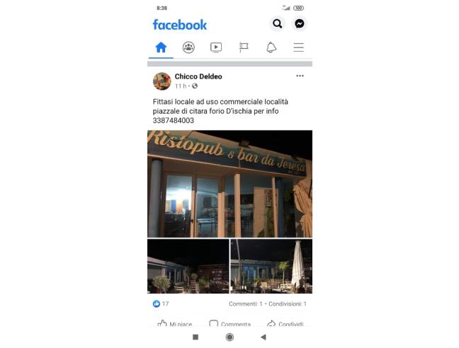 Anteprima foto 2 - Attività Ristorante in Gestione a Forio - Panza