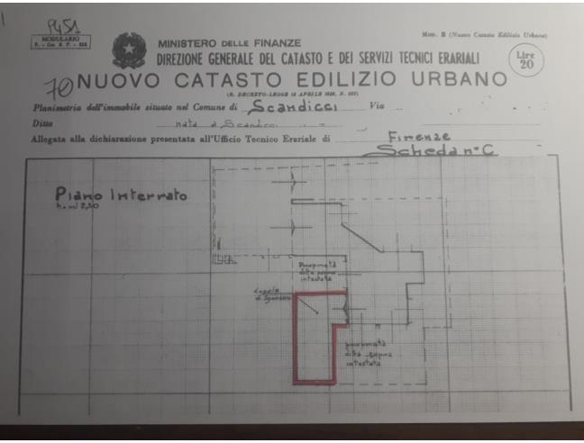 Anteprima foto 1 - Box/Garage/Posto auto in Vendita a Scandicci (Firenze)