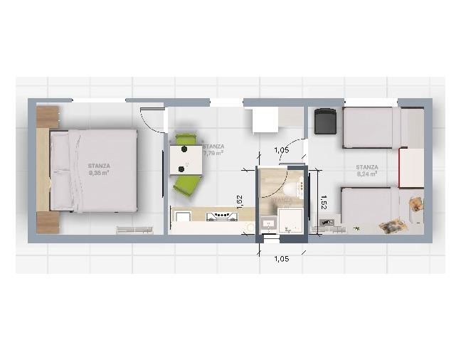 Anteprima foto 3 - Bungalow in Affitto a Siracusa - Fontane Bianche