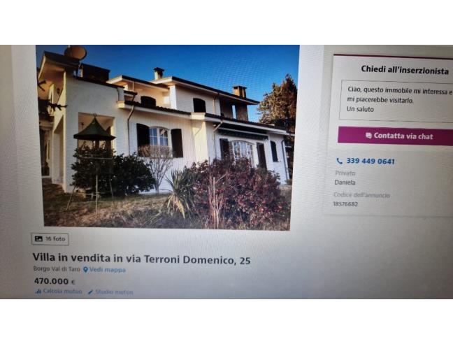 Anteprima foto 3 - Casa indipendente in Vendita a Borgo Val di Taro - Monticelli Sinistra Taro