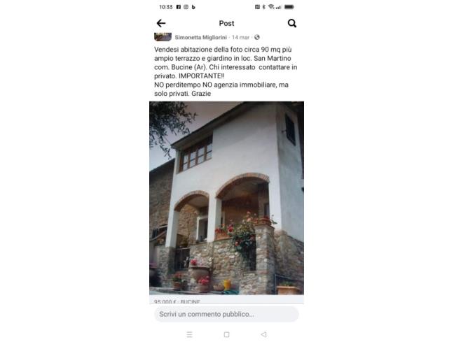 Anteprima foto 2 - Casa indipendente in Vendita a Bucine - San Martino