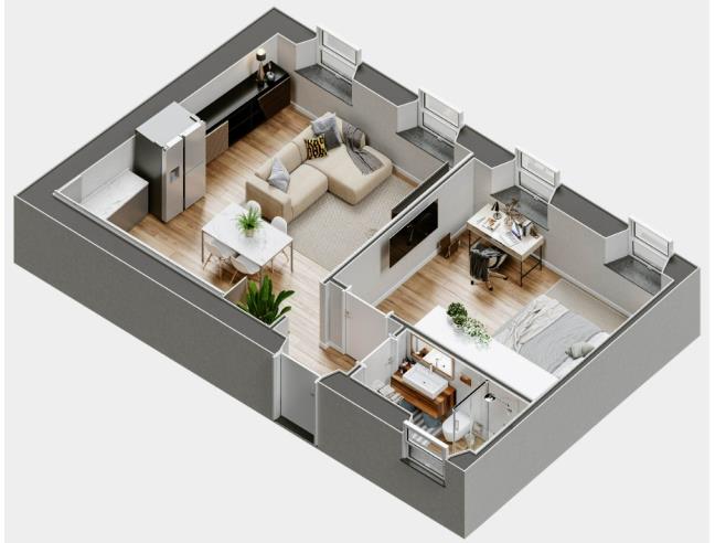 Anteprima foto 6 - Casa indipendente in Vendita a Busto Arsizio (Varese)