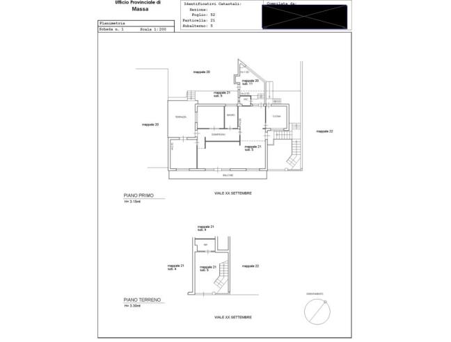 Anteprima foto 4 - Casa indipendente in Vendita a Carrara - Fossola
