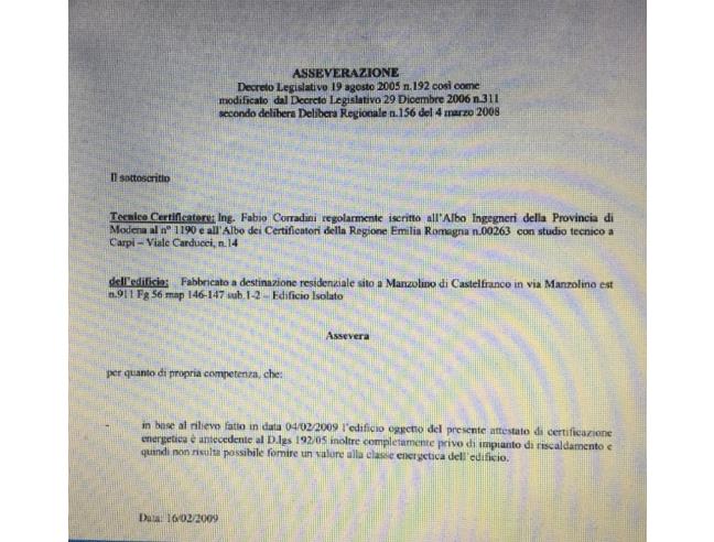 Anteprima foto 8 - Casa indipendente in Vendita a Castelfranco Emilia - Manzolino