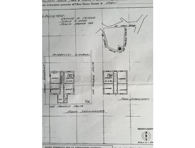 Anteprima foto 3 - Casa indipendente in Vendita a Cesena - Centro città