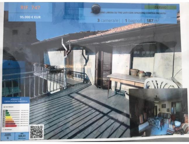 Anteprima foto 1 - Casa indipendente in Vendita a Dervio (Lecco)