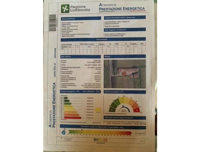 Anteprima foto 4 - Casa indipendente in Vendita a Fara Gera d'Adda (Bergamo)