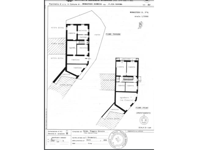Anteprima foto 3 - Casa indipendente in Vendita a Monastero Bormida (Asti)