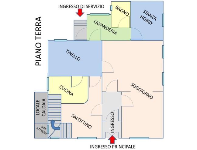 Anteprima foto 2 - Casa indipendente in Vendita a Rovigo (Rovigo)