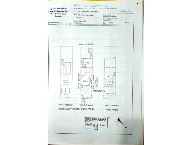 Anteprima foto 2 - Casa indipendente in Vendita a San Giorgio Ionico (Taranto)