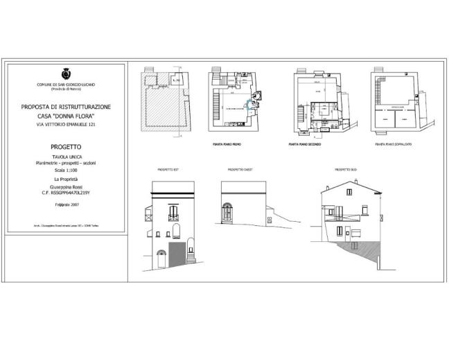 Anteprima foto 8 - Casa indipendente in Vendita a San Giorgio Lucano (Matera)