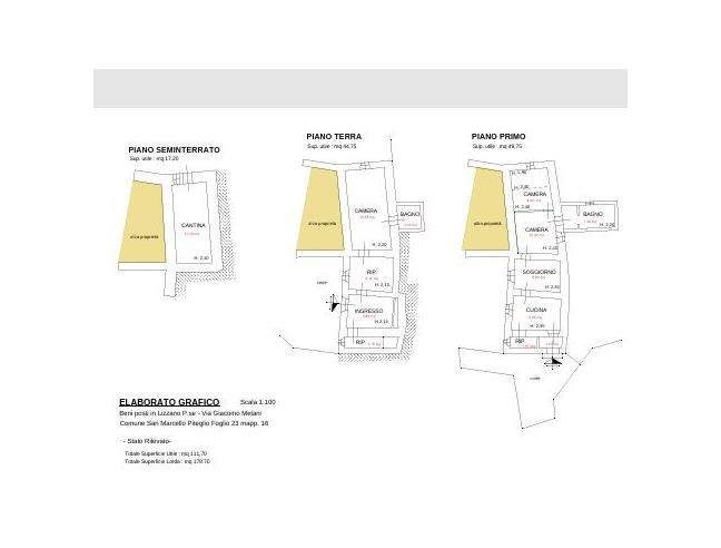 Anteprima foto 4 - Casa indipendente in Vendita a San Marcello Piteglio - Lizzano Pistoiese