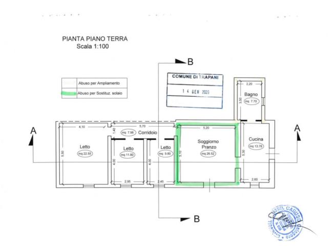 Anteprima foto 3 - Casa indipendente in Vendita a Trapani (Trapani)