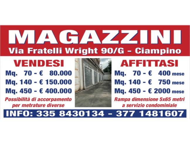Anteprima foto 2 - Magazzino in Vendita a Ciampino (Roma)