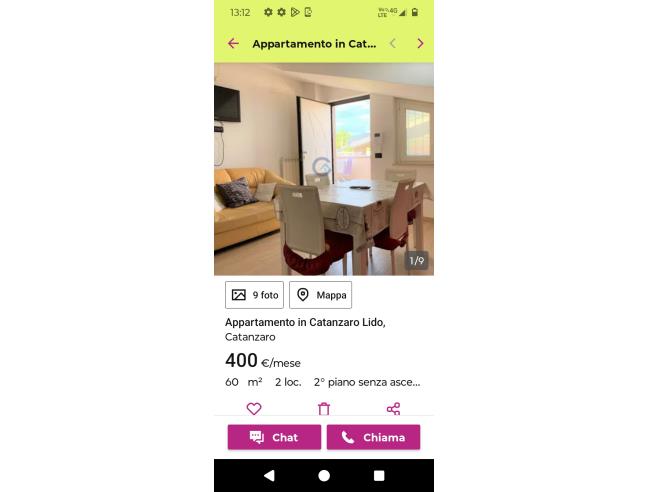 Anteprima foto 2 - Mansarda in Affitto a Catanzaro - Catanzaro Marina