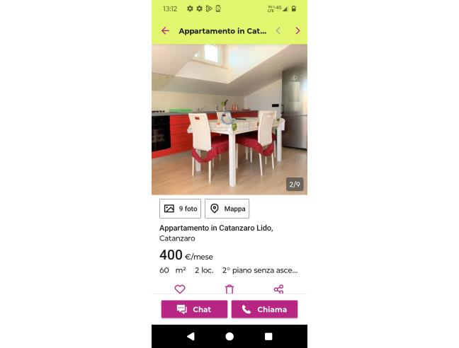 Anteprima foto 3 - Mansarda in Affitto a Catanzaro - Catanzaro Marina