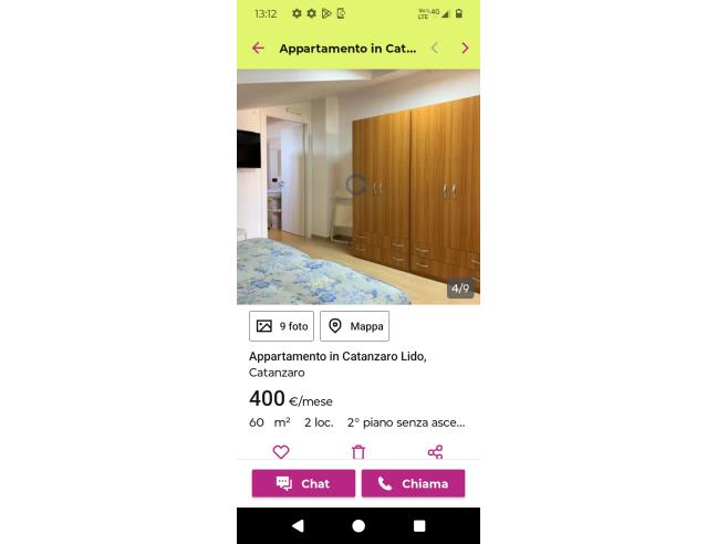 Anteprima foto 5 - Mansarda in Affitto a Catanzaro - Catanzaro Marina