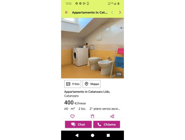 Anteprima foto 7 - Mansarda in Affitto a Catanzaro - Catanzaro Marina