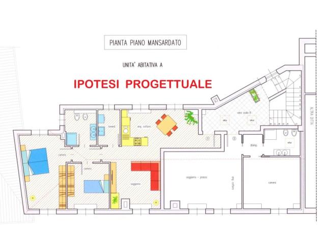 Anteprima foto 1 - Mansarda in Vendita a Agordo (Belluno)