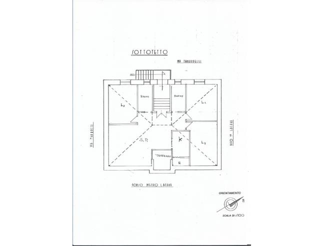 Anteprima foto 1 - Mansarda in Vendita a Corleto Perticara (Potenza)