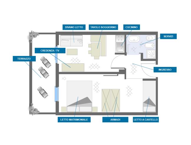 Anteprima foto 6 - Multiproprietà in Vendita a Sestriere - Borgata Sestriere