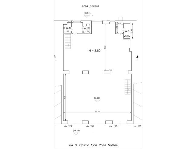 Anteprima foto 3 - Negozio in Affitto a Napoli - Pendino