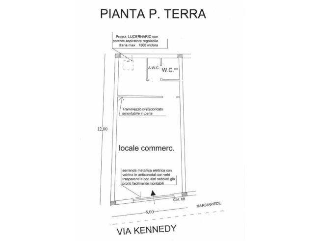Anteprima foto 6 - Negozio in Affitto a Triggiano (Bari)