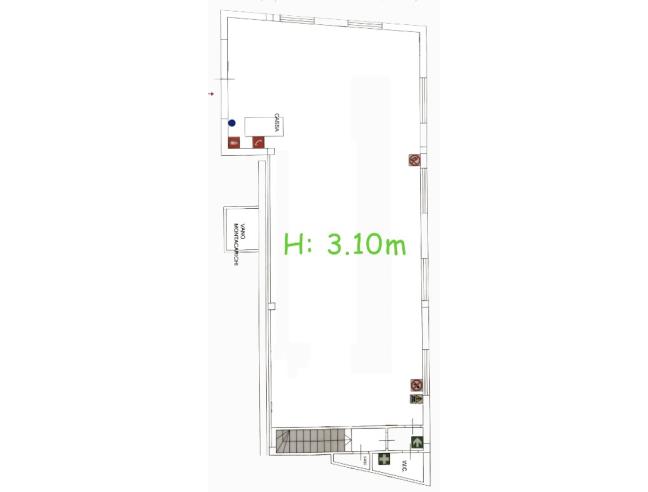 Anteprima foto 7 - Negozio in Vendita a Marsala (Trapani)