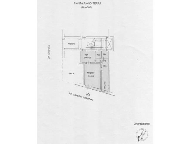 Anteprima foto 4 - Negozio in Vendita a Palermo - Sampolo