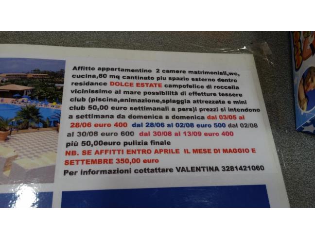 Anteprima foto 5 - Offerte Vacanze Residence a Campofelice di Roccella (Palermo)