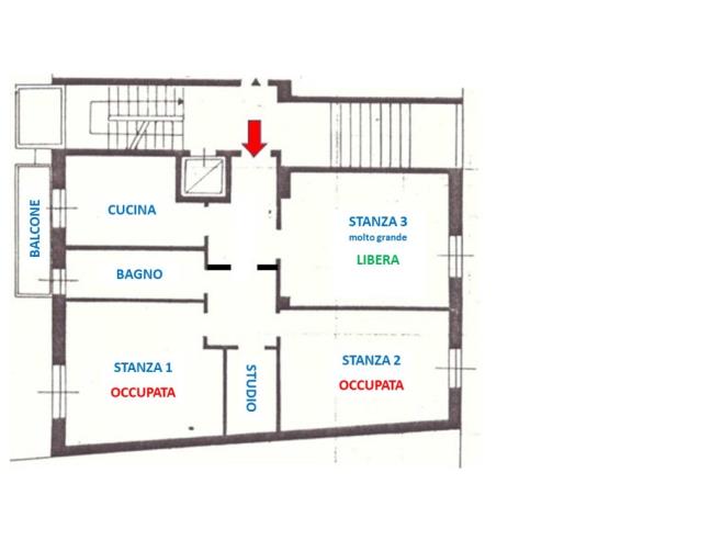 Anteprima foto 2 - Palazzo/Stabile in Affitto a Cologno Monzese (Milano)