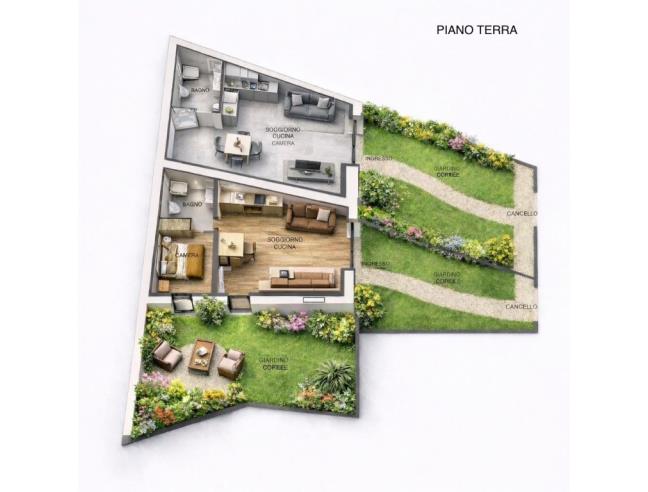 Anteprima foto 6 - Palazzo/Stabile in Vendita a Incudine (Brescia)