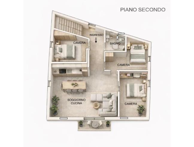 Anteprima foto 7 - Palazzo/Stabile in Vendita a Incudine (Brescia)