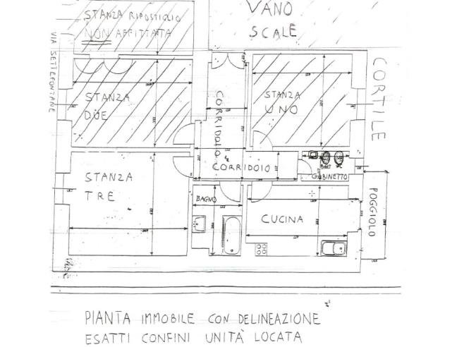 Anteprima foto 4 - Porzione di casa in Affitto a Trieste - Centro città