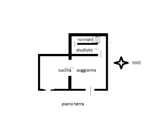 Anteprima foto 2 - Porzione di casa in Vendita a Casciana Terme Lari (Pisa)