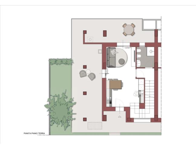 Anteprima foto 2 - Porzione di casa in Vendita a Coriano - Cavallino