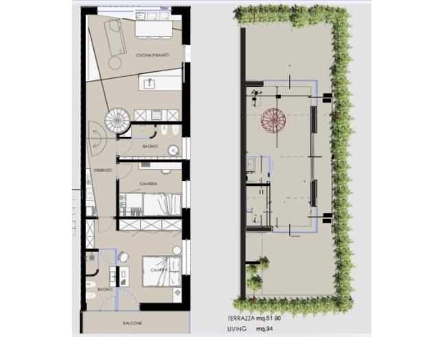 Anteprima foto 5 - Porzione di casa in Vendita a Riccione (Rimini)