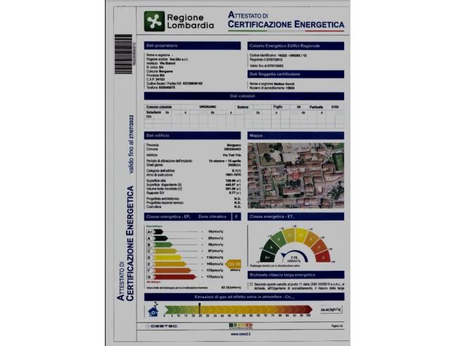 Anteprima foto 8 - Porzione di casa in Vendita a Urgnano (Bergamo)