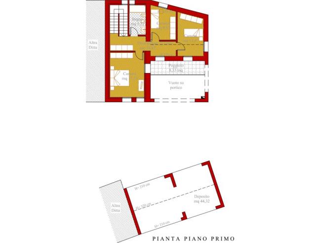 Anteprima foto 4 - Porzione di casa in Vendita a Valdagno - Campotamaso