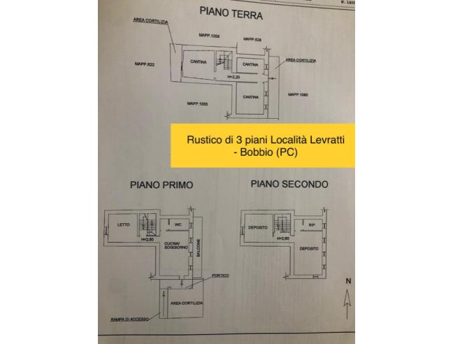 Anteprima foto 3 - Rustico/Casale in Vendita a Bobbio - Levratt